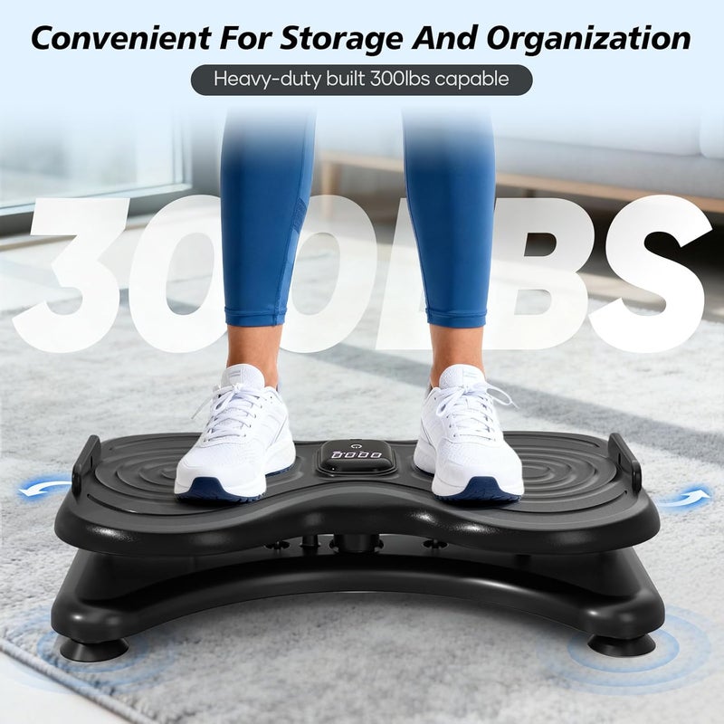 yolid 2025 New Waist Twister Machine Exercise,Waist Twister Fitness Tool with LCD Display& Resistance Bands for Core Exercise,300LB Home Gym Equipment for Slim Waist & Belly Fat - Image 3